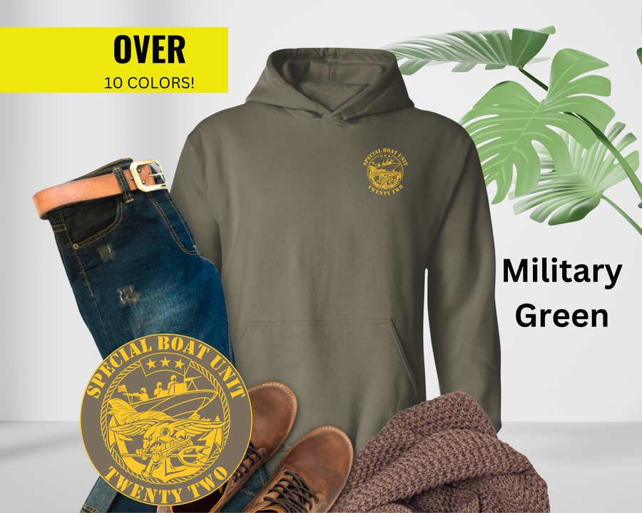 Special Boat Unit 22 v2 Hoodie - Gold Collection