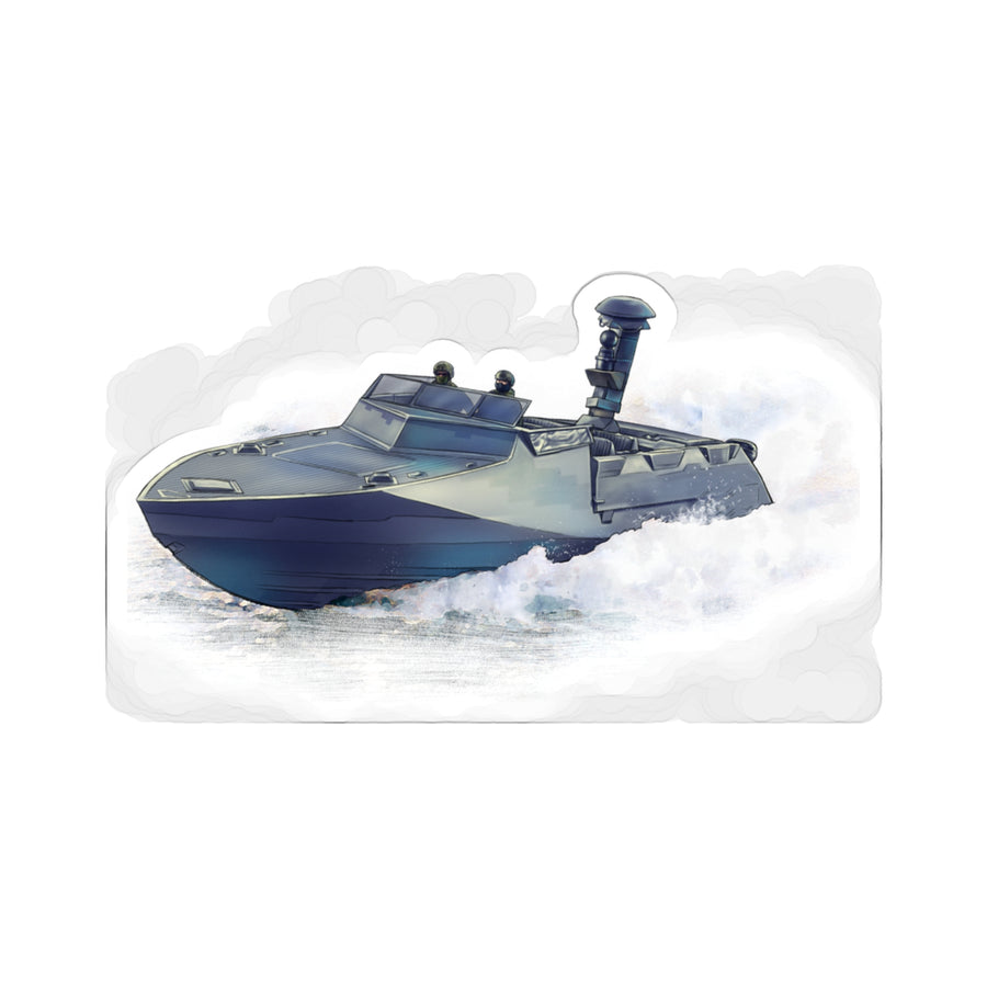 CCA - Combatant Craft Assault Sticker