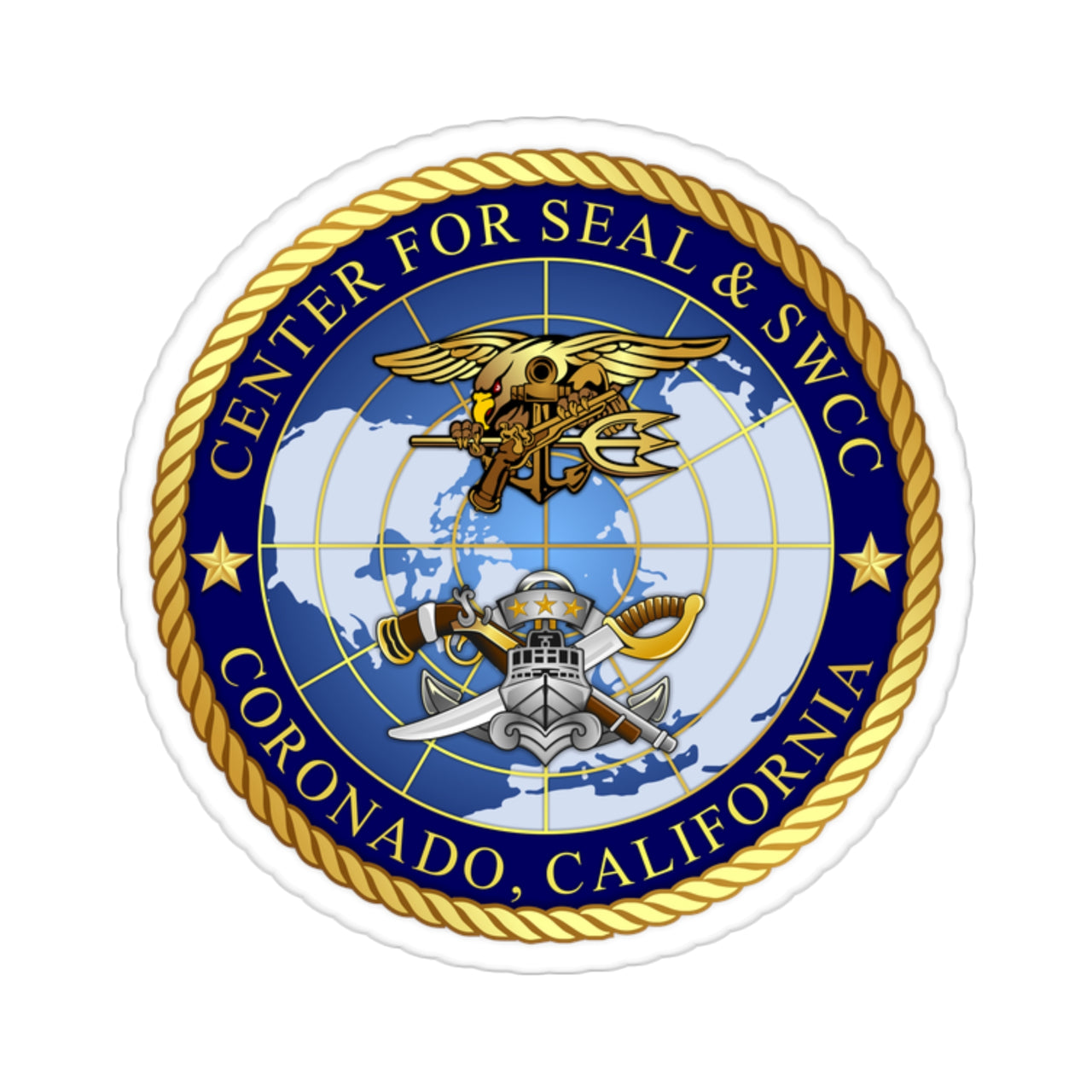 Center for SEAL & SWCC Sticker