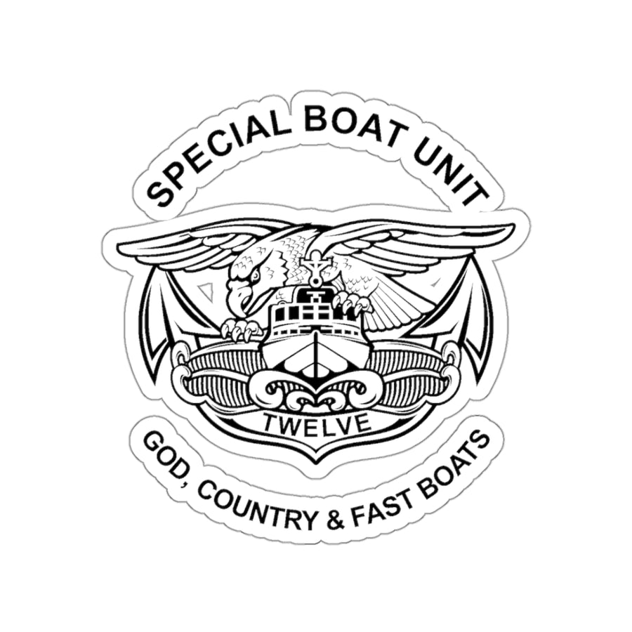 SBU 12 Sticker (Black)