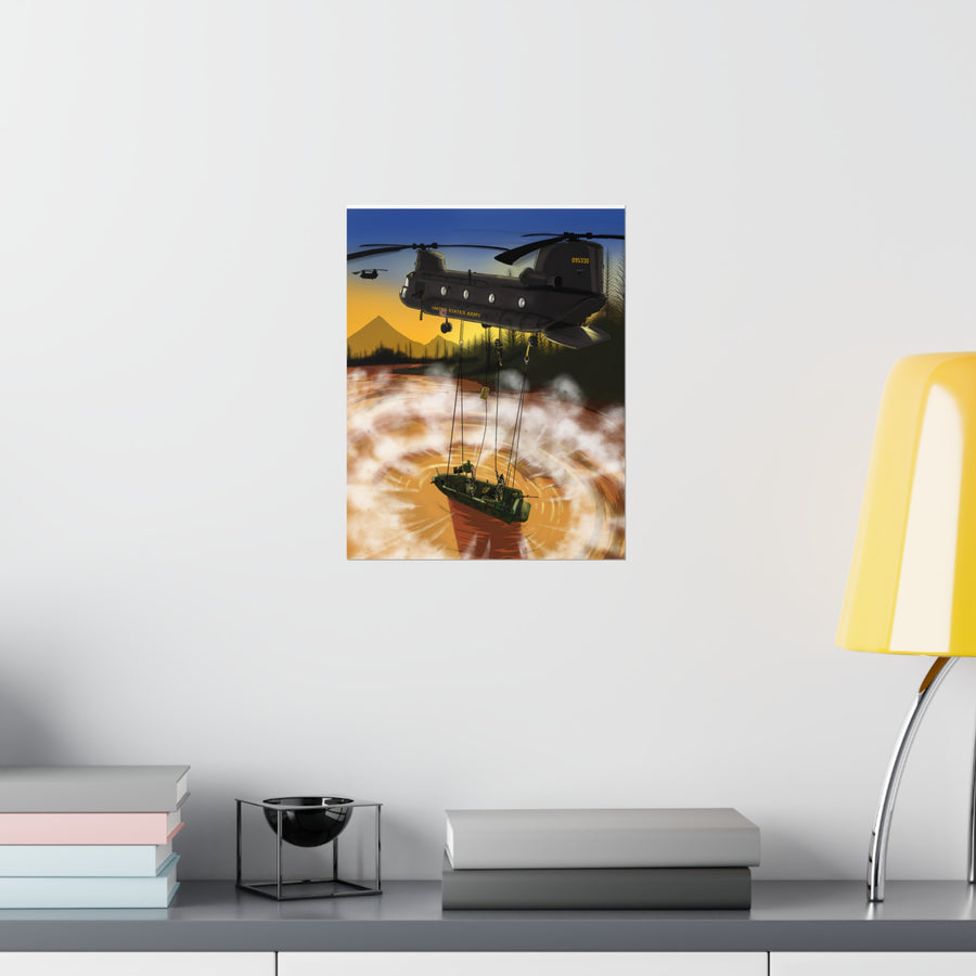 SOC-R Helo Cast Premium Matte vertical posters