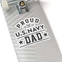 Thumbnail for Proud Navy Dad: Sticker