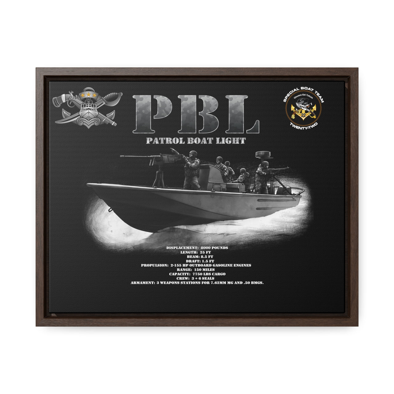 Patrol Boat Light - PBL *Custom SBT 22