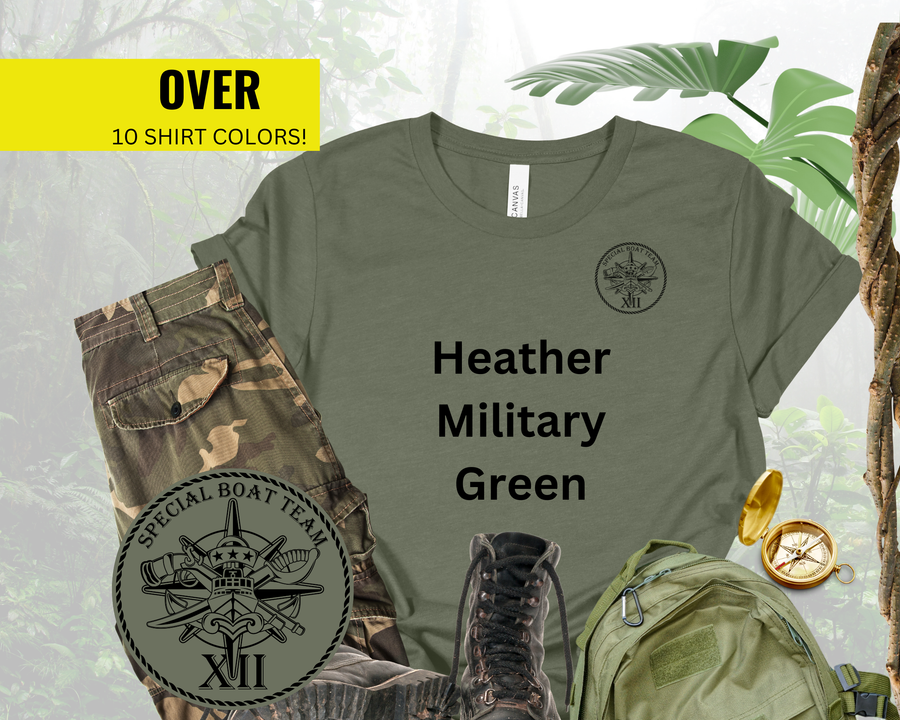 Special Boat Team 12 v2 T-Shirt – Black & White Collection