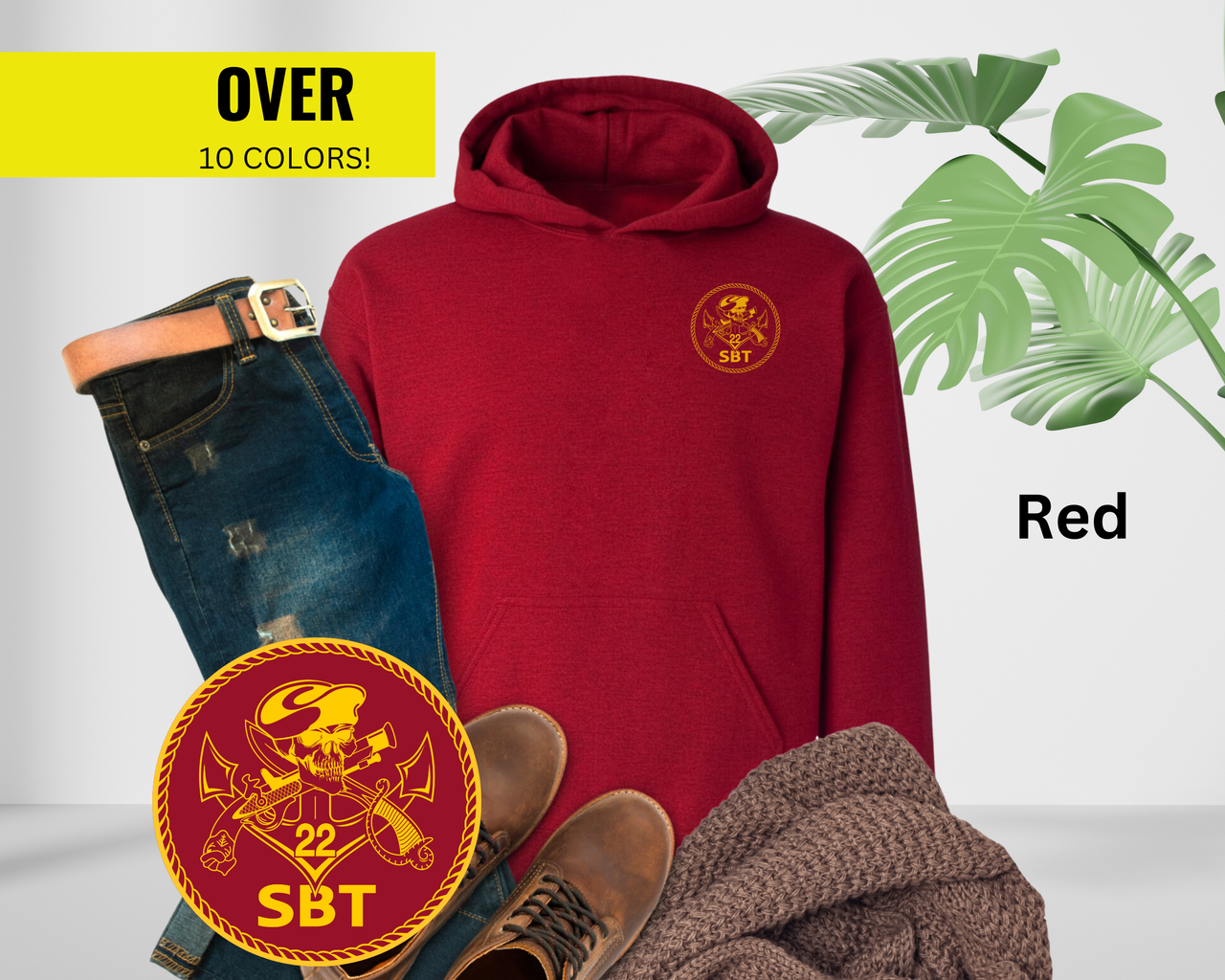 Special Boat Team 22 v2 Hoodie - Gold Collection