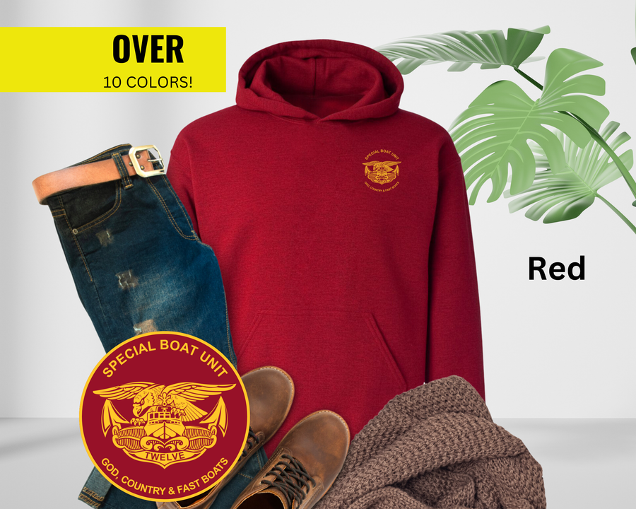 Special Boat Unit 12 v2 Hoodie - Gold Collection
