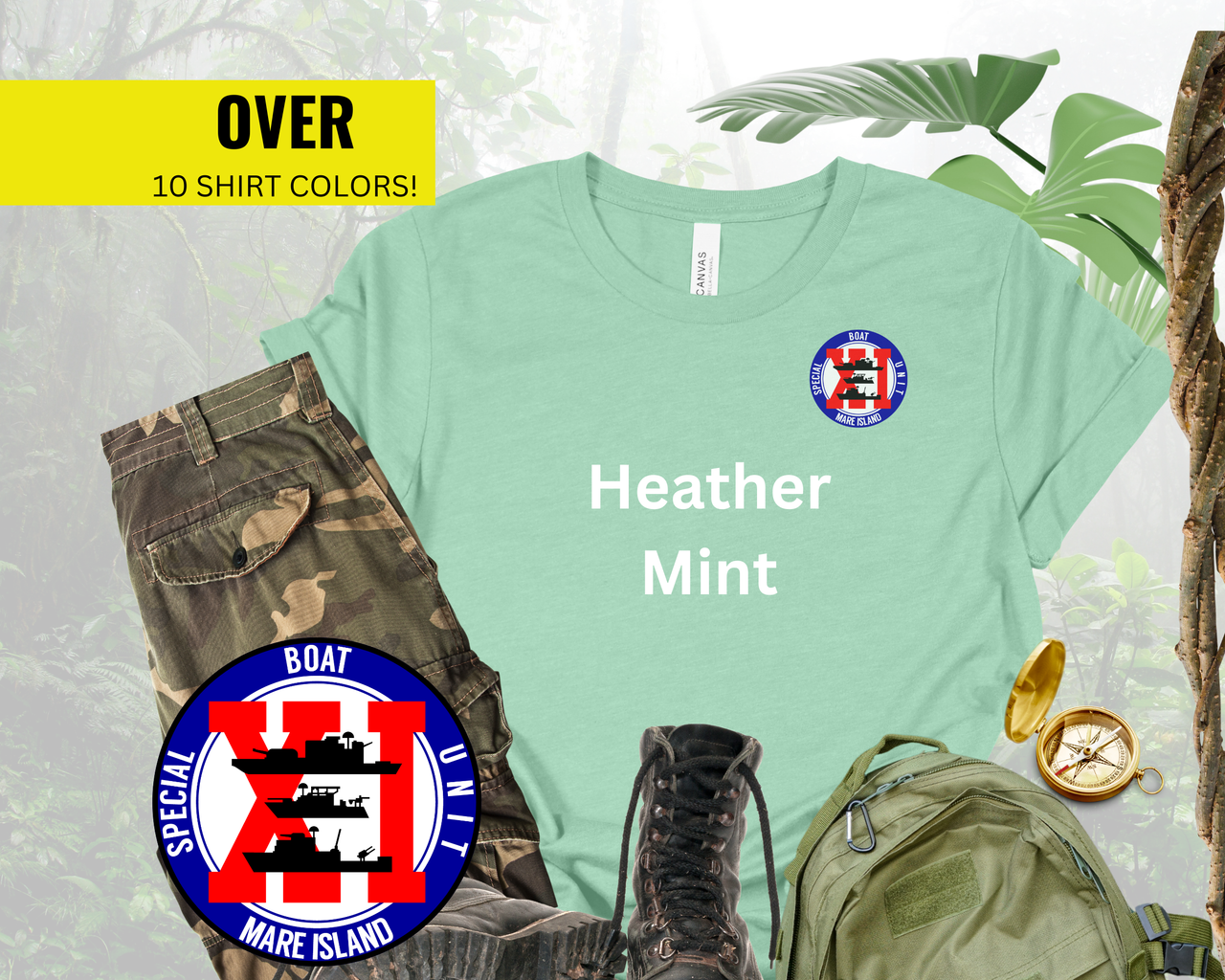 Special Boat Unit 11 v1 T-Shirt – Color Collection