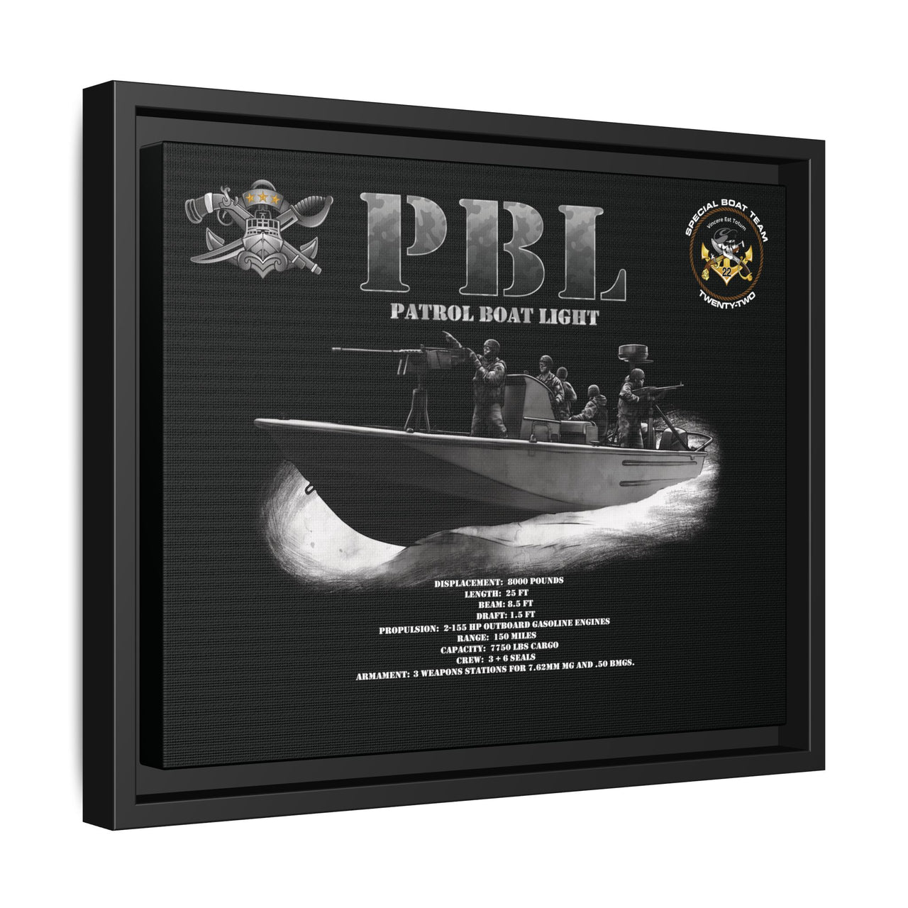 Patrol Boat Light - PBL *Custom SBT 22