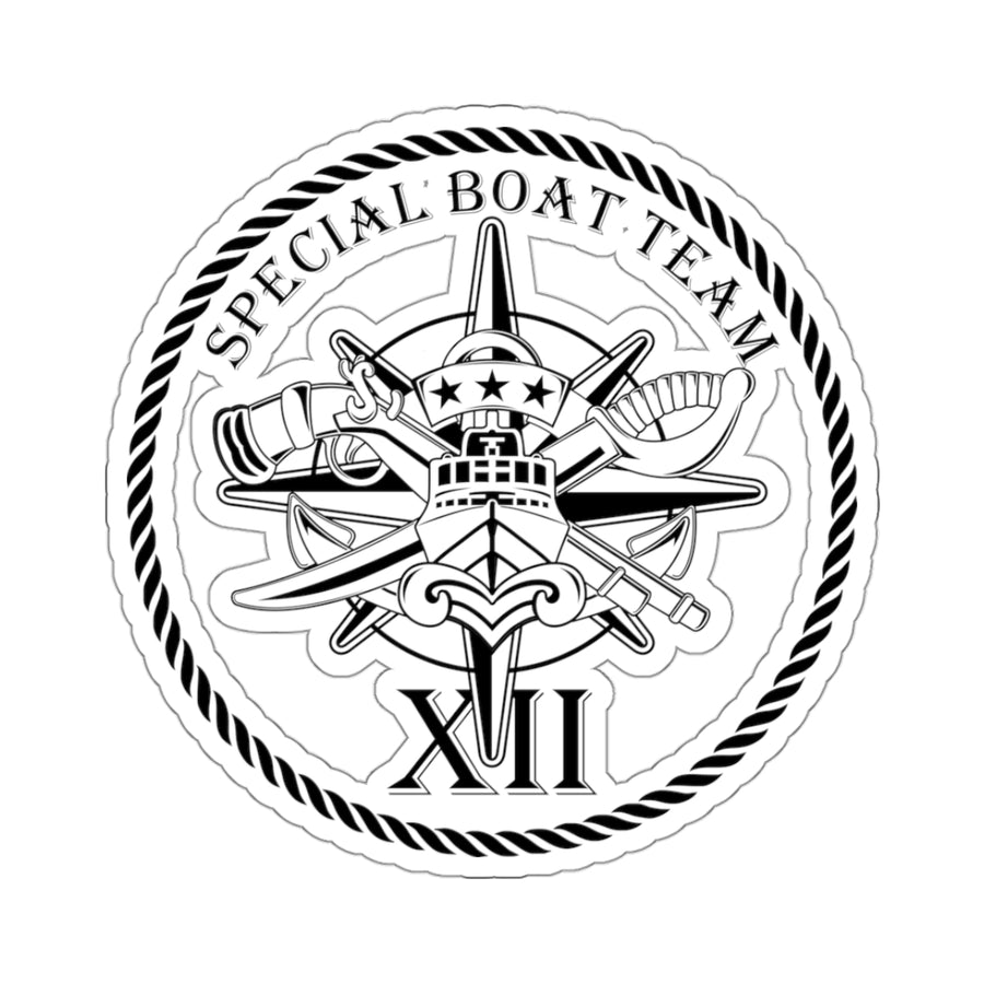 SBT 12 v3 Sticker (Black)