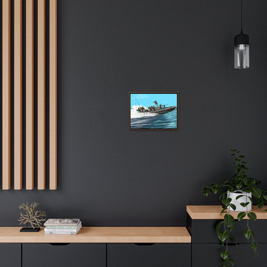 RHIB Framed Premium Gallery Wrap Canvas 16x12