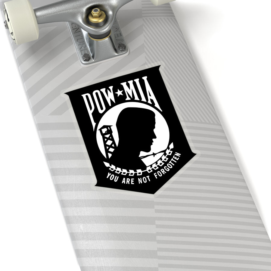 POW-MIA Sticker