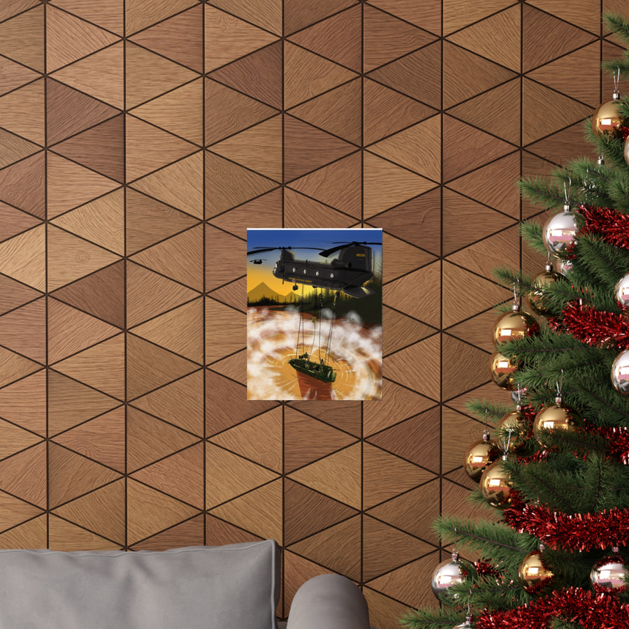 SOC-R Helo Cast Premium Matte vertical posters