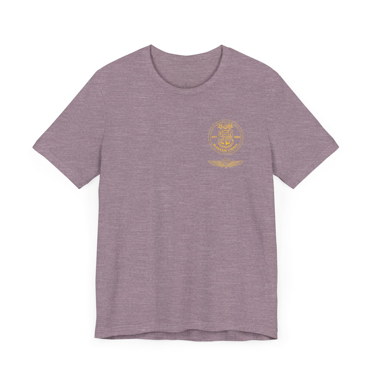 Navy Master Chief Parachute Jumper (PJ) Qualification T-Shirt - Gold Collection