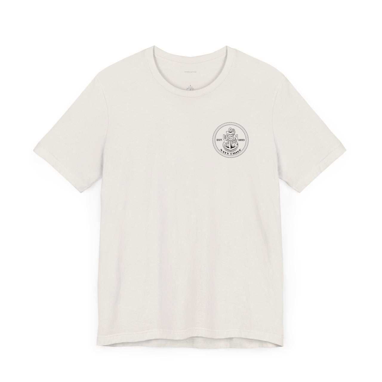 Navy Chief T-Shirt - Black & White Collection