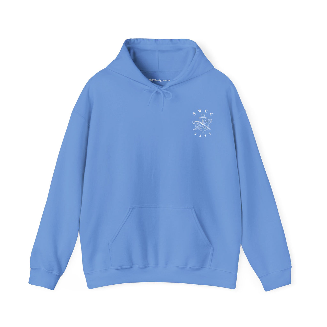 SB Pin with NEC 5352 Hoodie - Black & White Collection