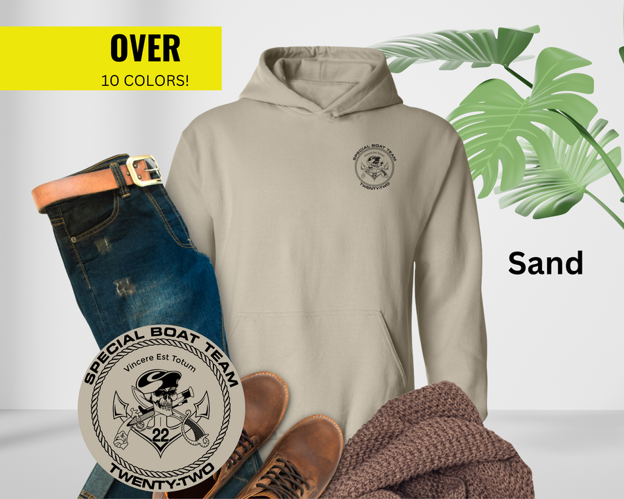 Special Boat Team 22 v1 Hoodie - Black & White Collection