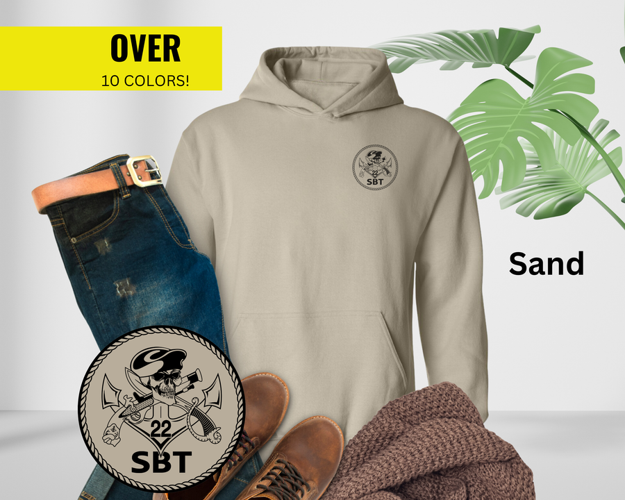 Special Boat Team 22 v2 Hoodie - Black & White Collection