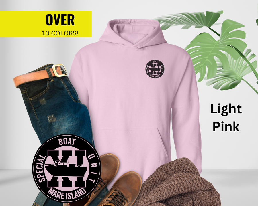 Special Boat Unit 11 v2 Hoodie - Black & White Collection