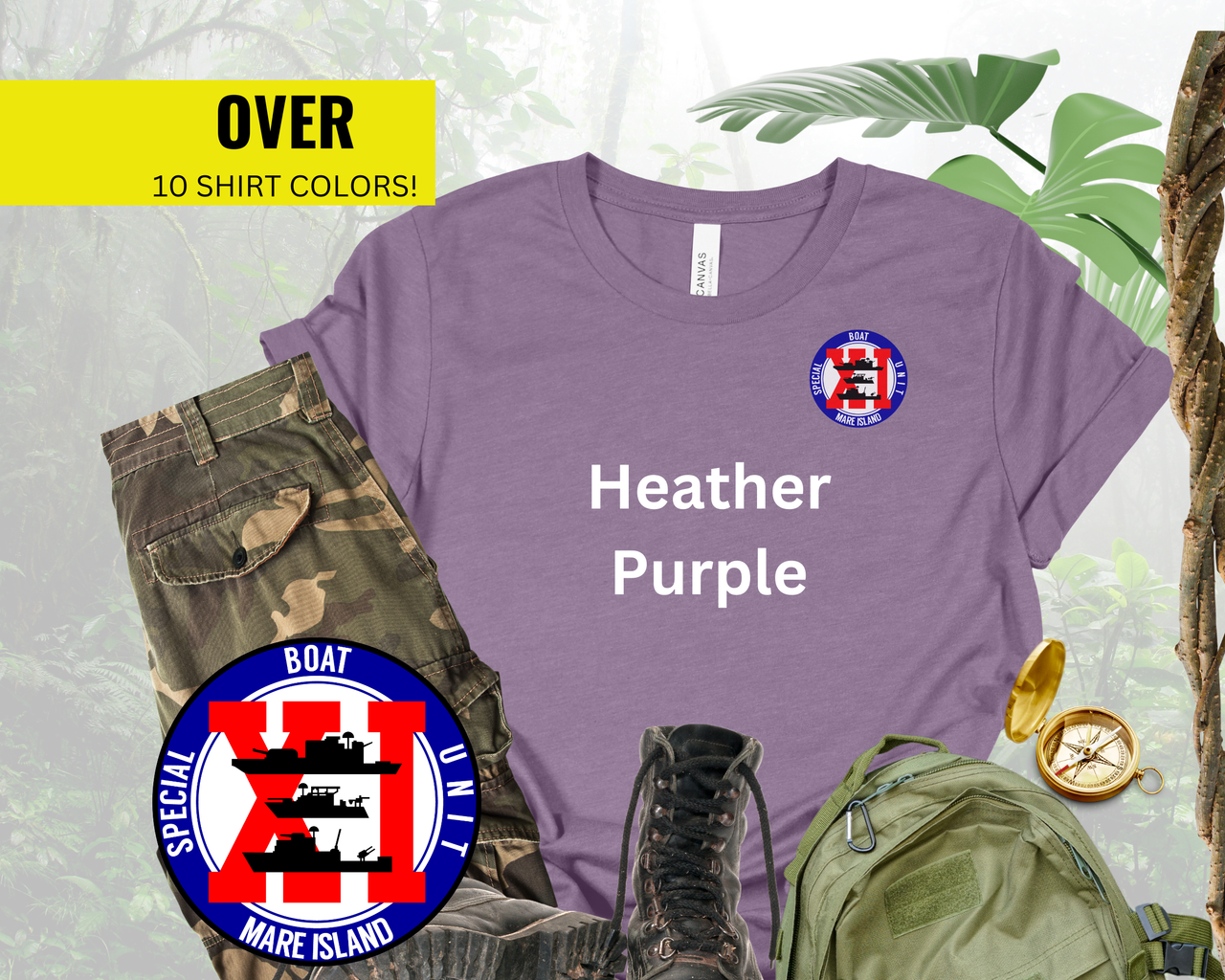 Special Boat Unit 11 v1 T-Shirt – Color Collection