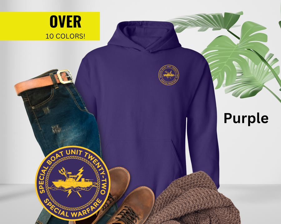 Special Boat Unit 22 v1 Hoodie - Gold Collection