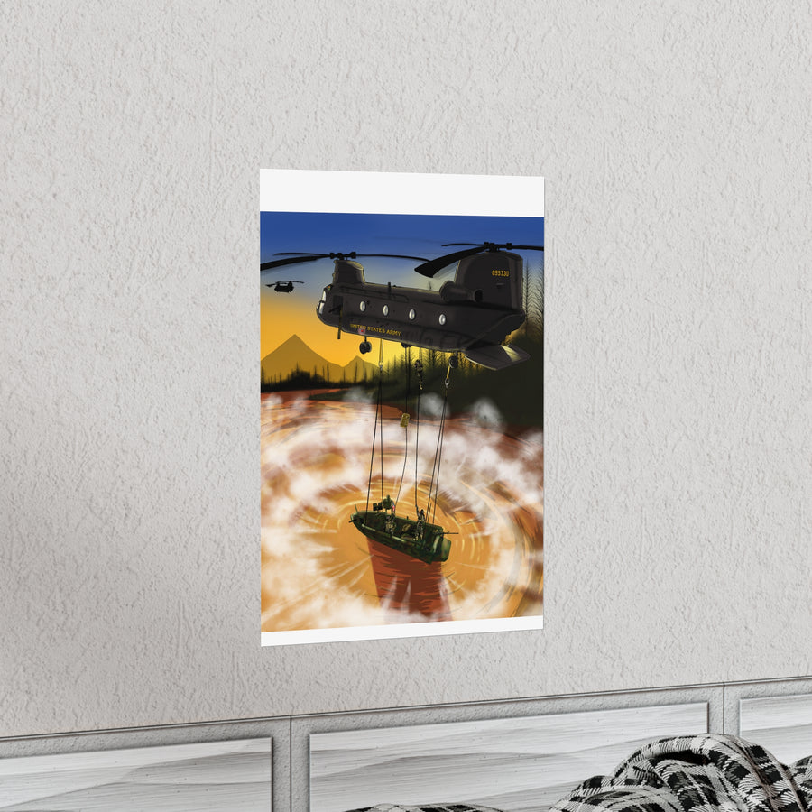 SOC-R Helo Cast Premium Matte vertical posters