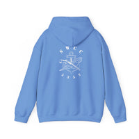 Thumbnail for SB Pin with NEC 5352 Hoodie - Black & White Collection