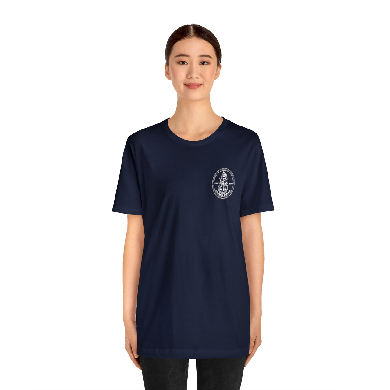 Navy Senior Chief T-Shirt (White)