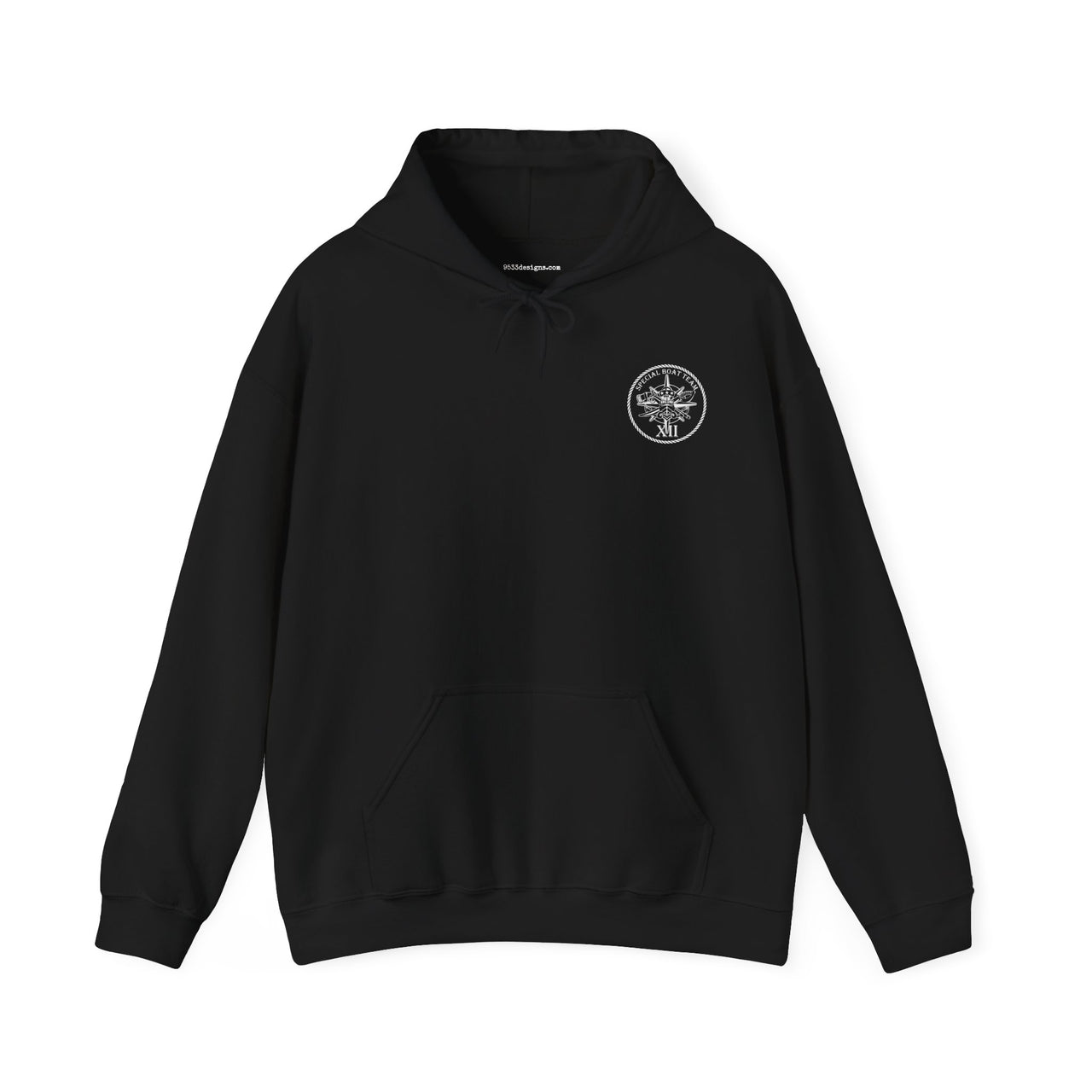 Special Boat Team 12 v2 Hoodie - Black & White Collection