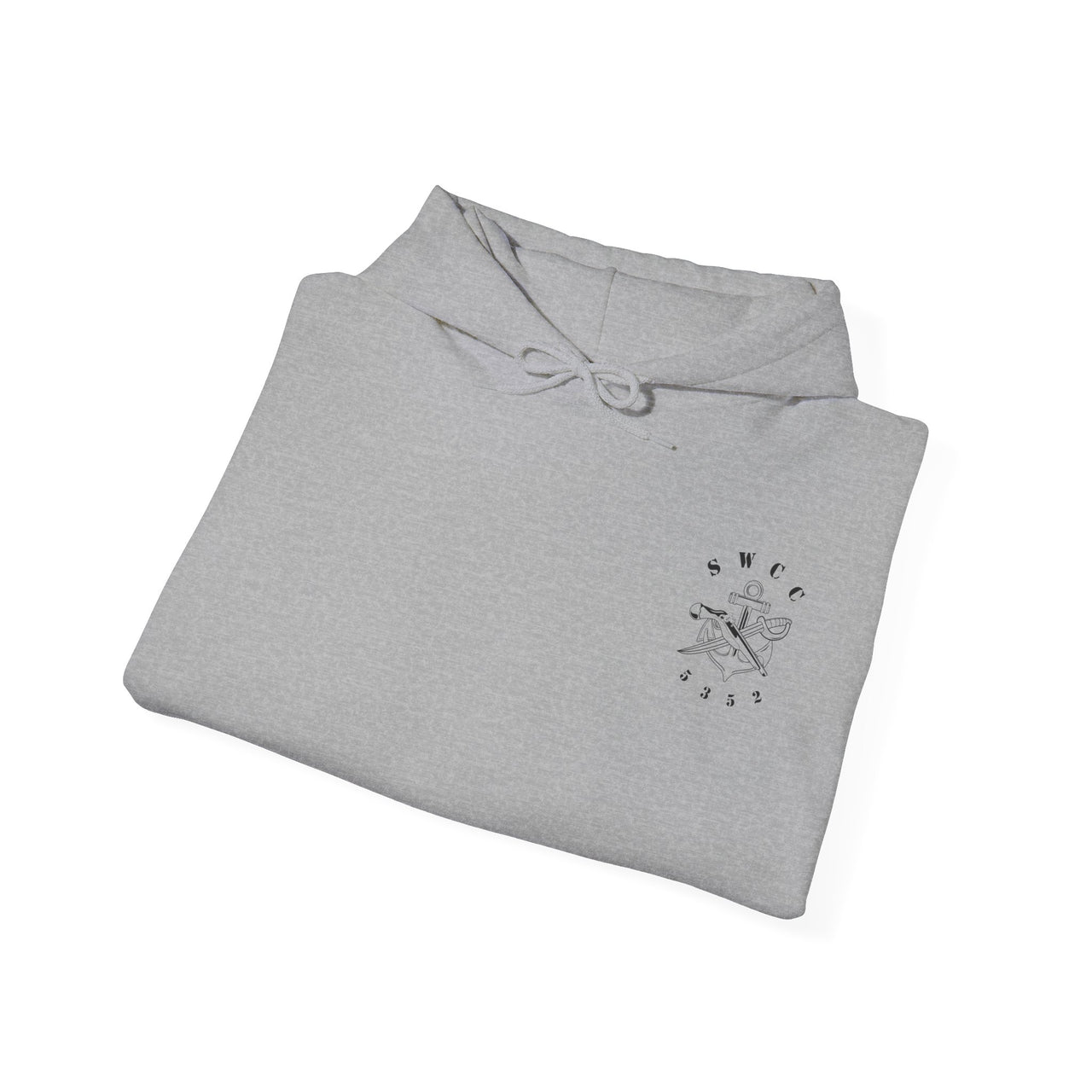 SB Pin with NEC 5352 Hoodie - Black & White Collection