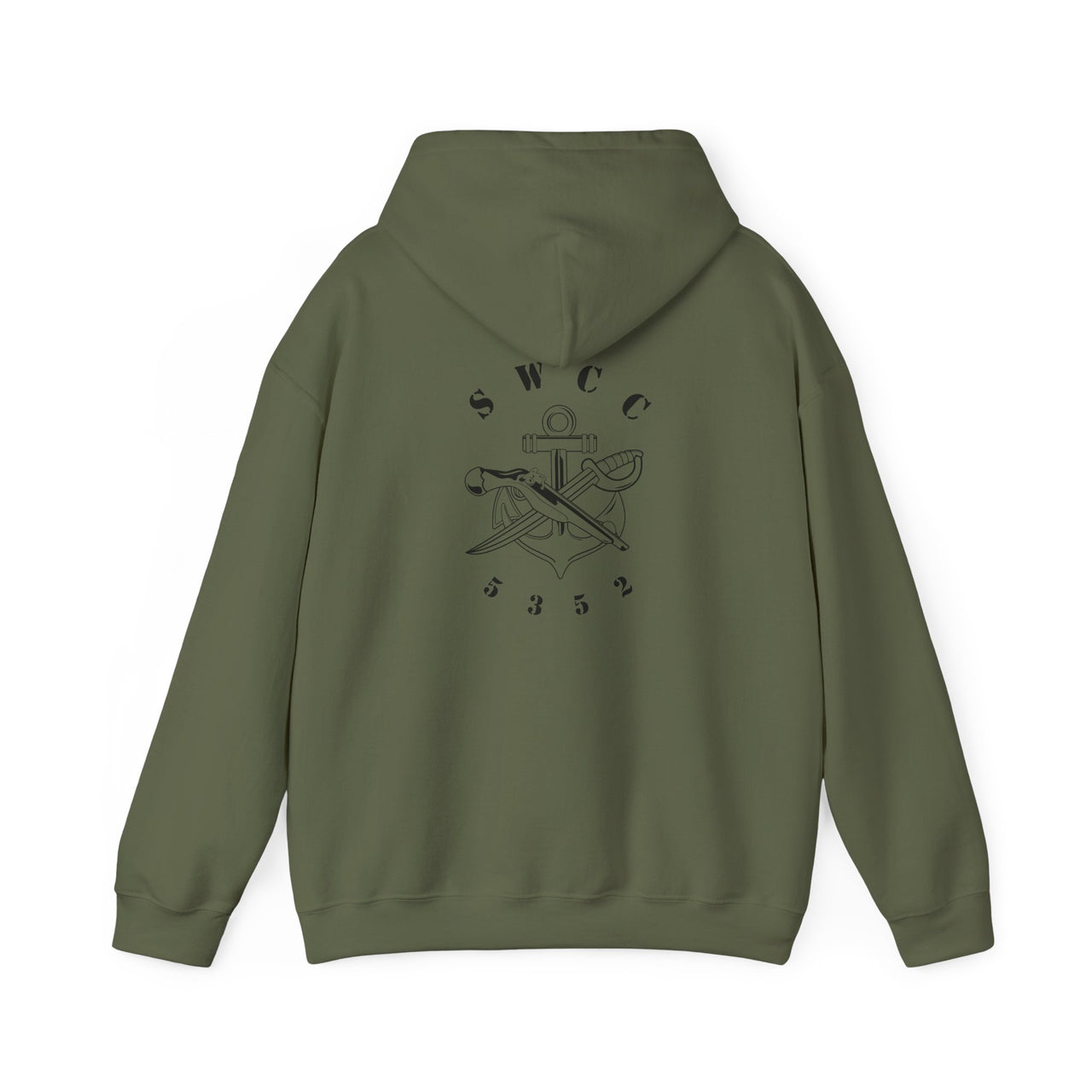 SB Pin with NEC 5352 Hoodie - Black & White Collection