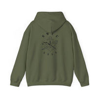 Thumbnail for SB Pin with NEC 5352 Hoodie - Black & White Collection