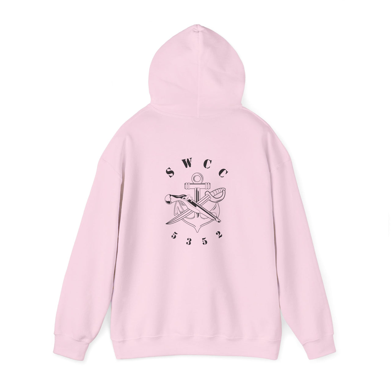 SB Pin with NEC 5352 Hoodie - Black & White Collection