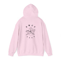 Thumbnail for SB Pin with NEC 5352 Hoodie - Black & White Collection