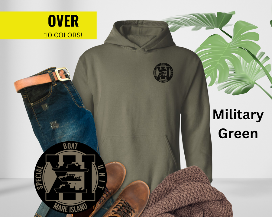 Special Boat Unit 11 v1 Hoodie - Black & White Collection