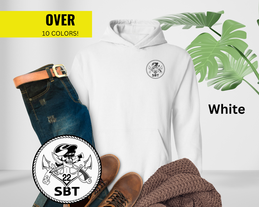 Special Boat Team 22 v2 Hoodie - Black & White Collection