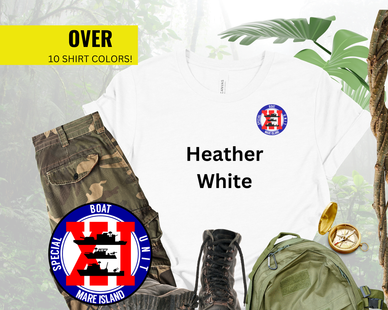 Special Boat Unit 11 v1 T-Shirt – Color Collection