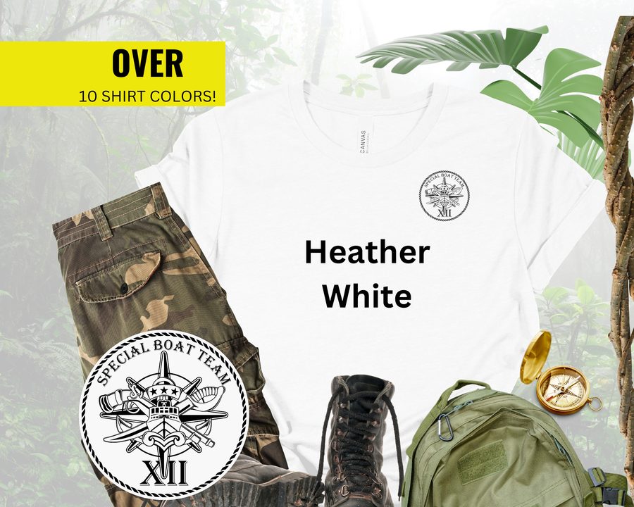 Special Boat Team 12 v2 T-Shirt – Black & White Collection