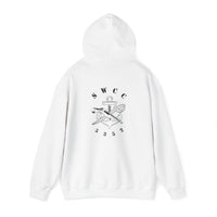 Thumbnail for SB Pin with NEC 5352 Hoodie - Black & White Collection