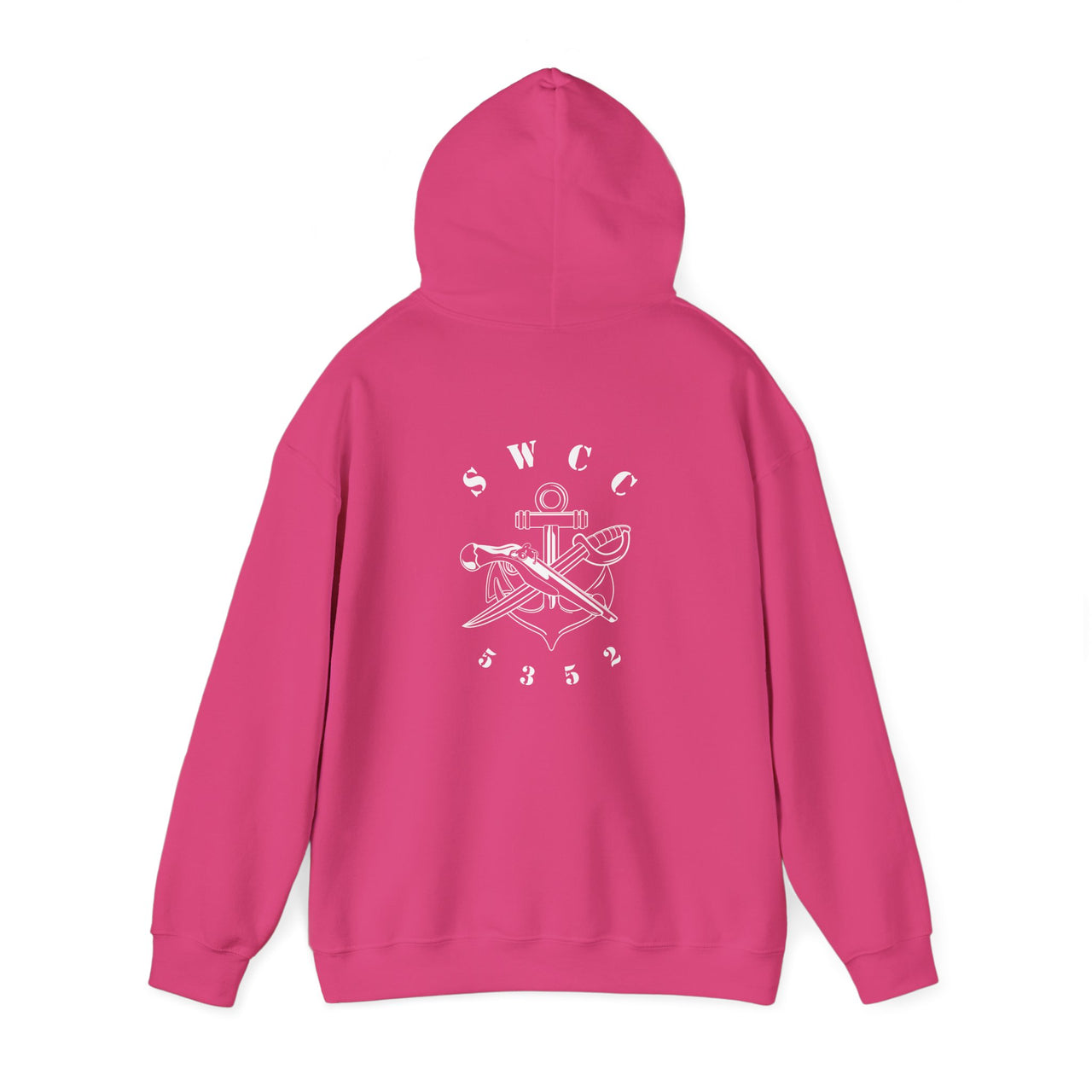 SB Pin with NEC 5352 Hoodie - Black & White Collection