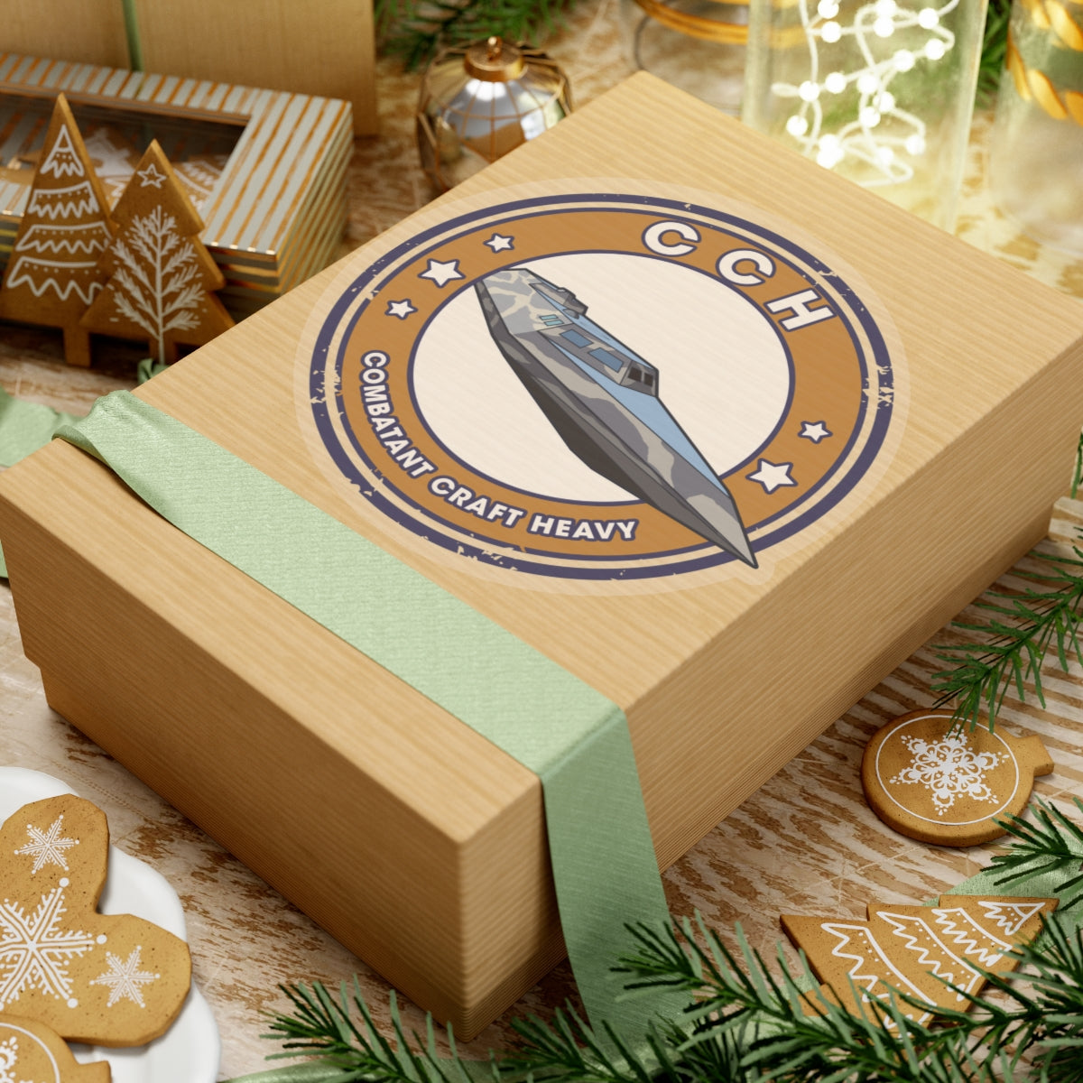 Navy CCH Sticker