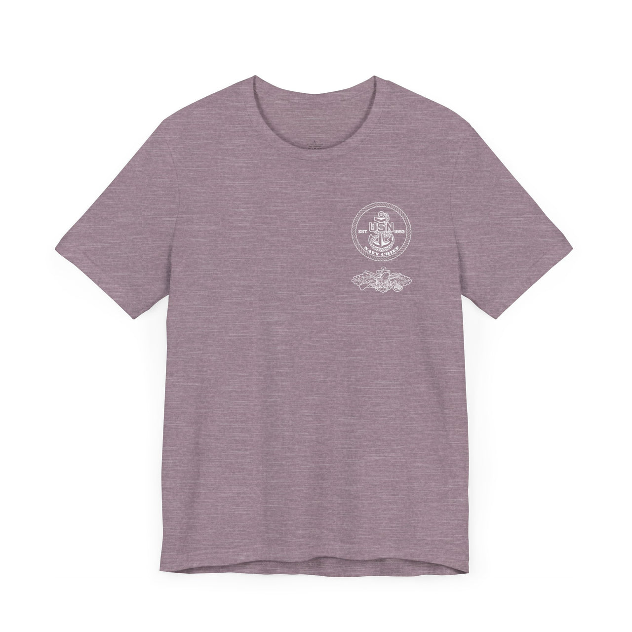 Navy Chief Seabee Qualification T-Shirt - Black & White Collection