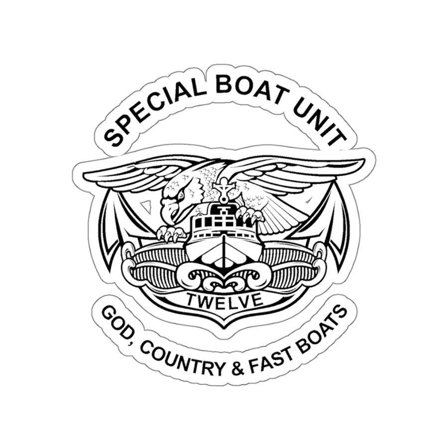 SBU 12 Sticker (Black)