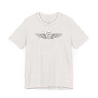 Thumbnail for Aircrewman Operator Qualification T-Shirt - Black & White Collection