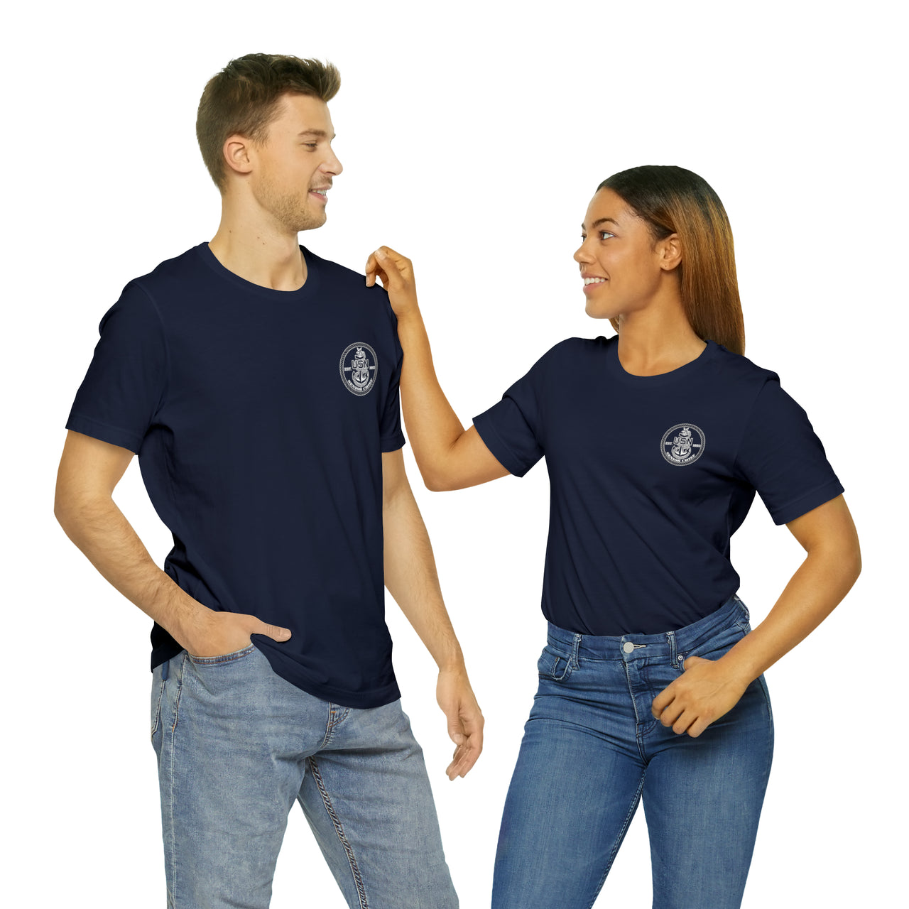 Navy Senior Chief T-Shirt (White)