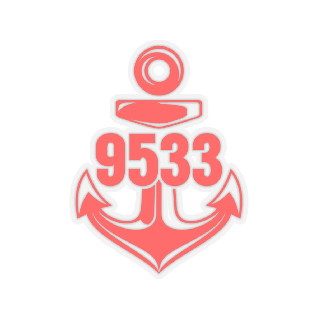 9533TC Kiss-Cut Stickers (Red)