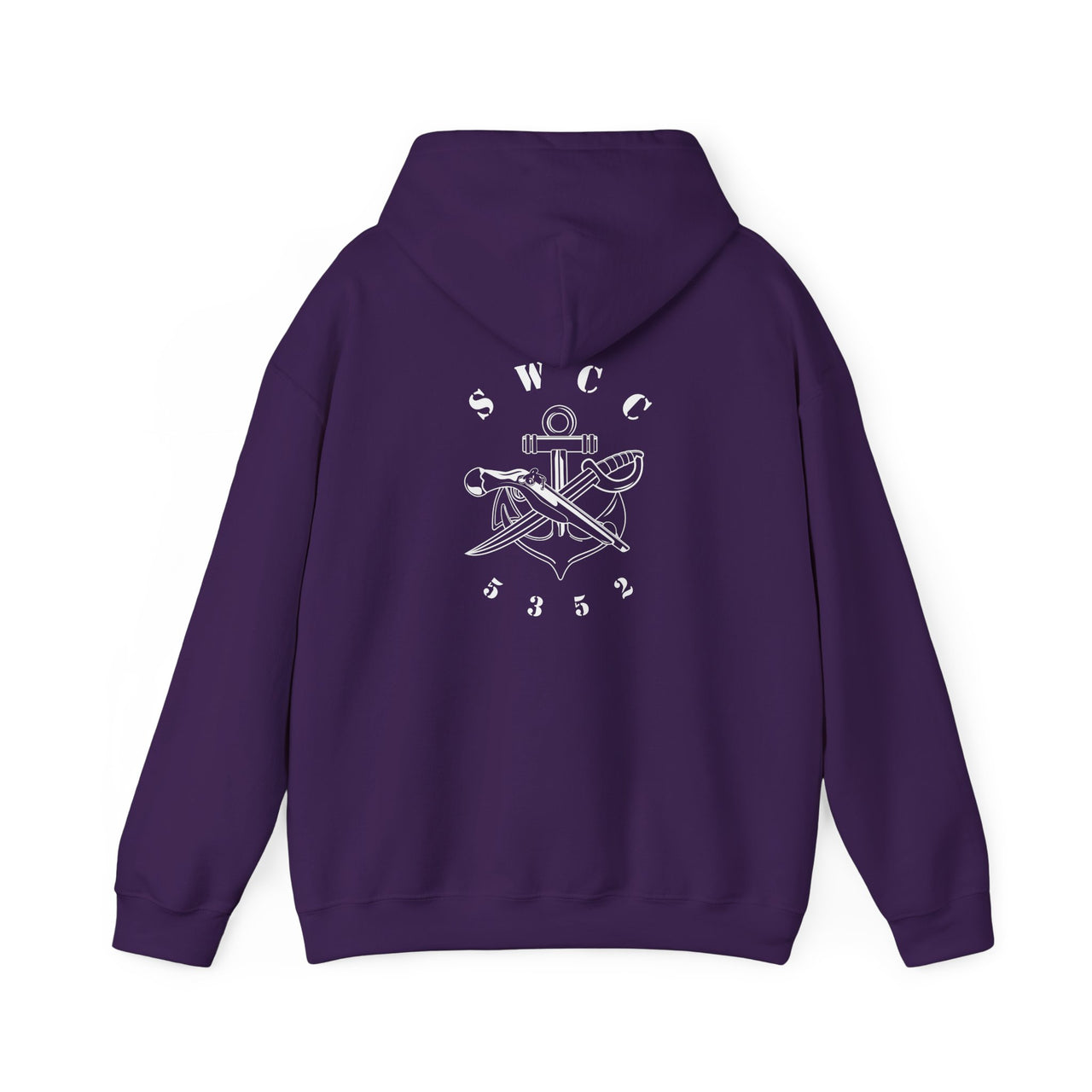 SB Pin with NEC 5352 Hoodie - Black & White Collection