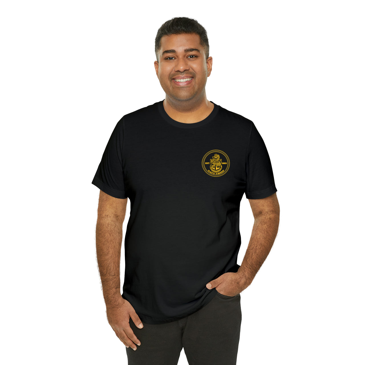 Navy Chief T-Shirt (Gold)