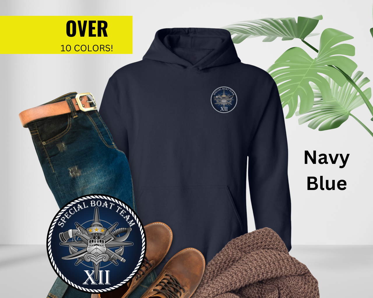Special Boat Team 12 v2 Hoodie - Color
