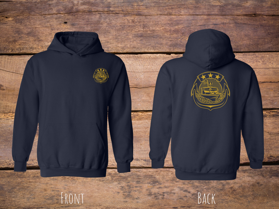 Combatant Craft Crewmen Pin - Hoodie (Gold)