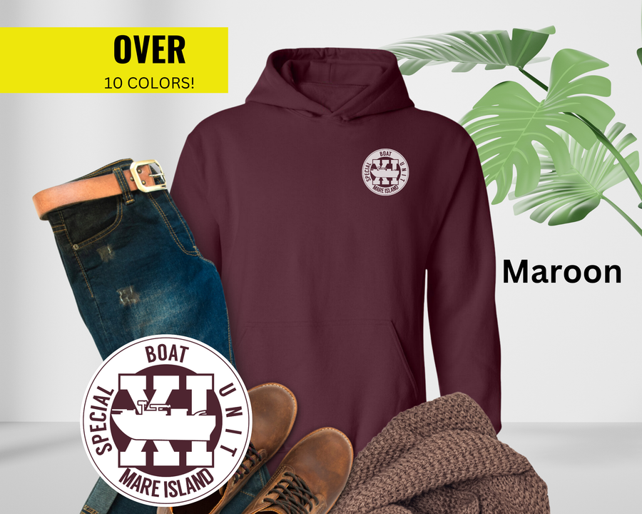 Special Boat Unit 11 v2 Hoodie - Black & White Collection